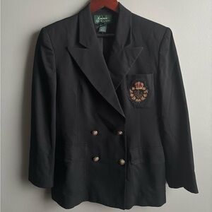 Lauren Ralph Lauren Vintage Emblem Blazer